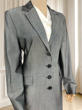 Încarcă imaginea în vizualizatorul Galerie, Costum vintage din amestec de lână mărimea M