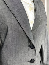 Încarcă imaginea în vizualizatorul Galerie, Costum vintage din amestec de lână mărimea M