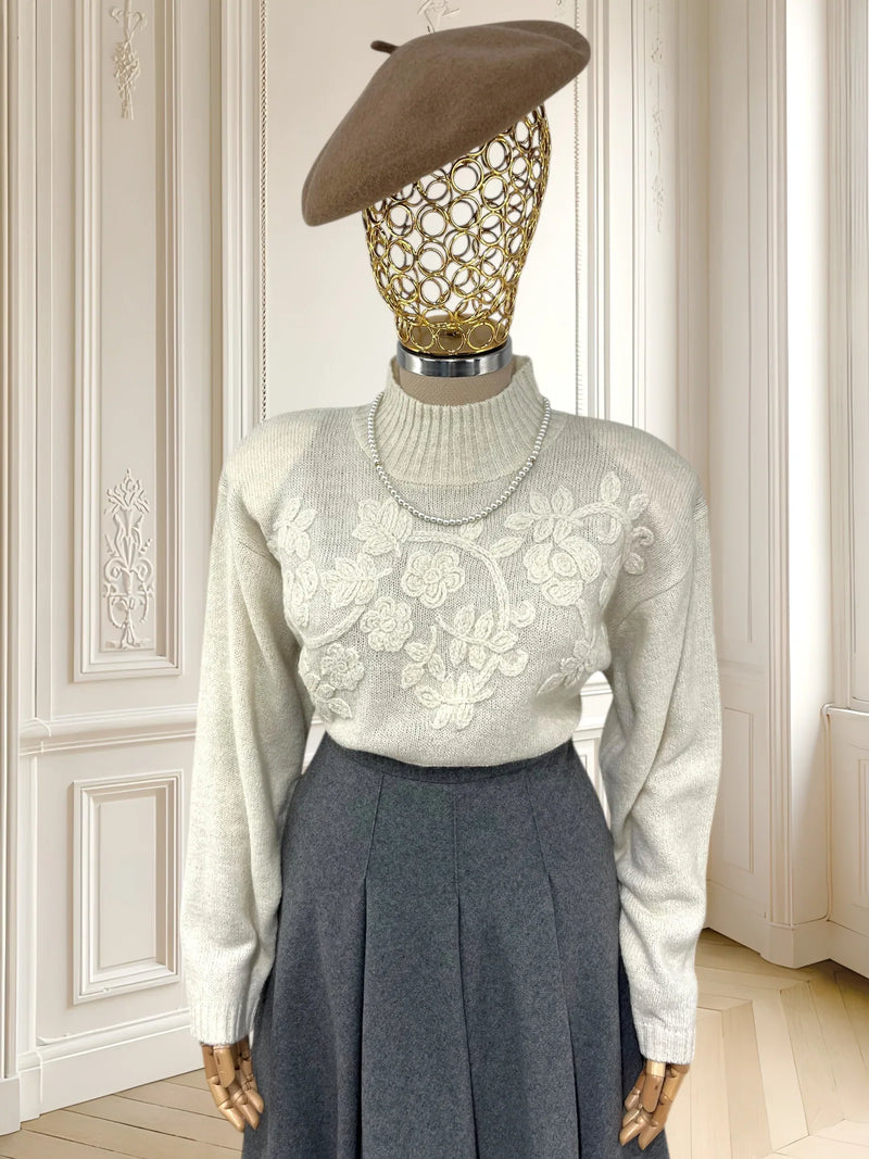 pulover vintage din lana