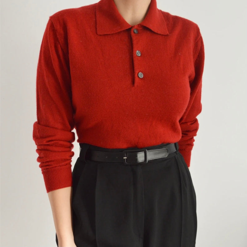 pulover vintage din lana