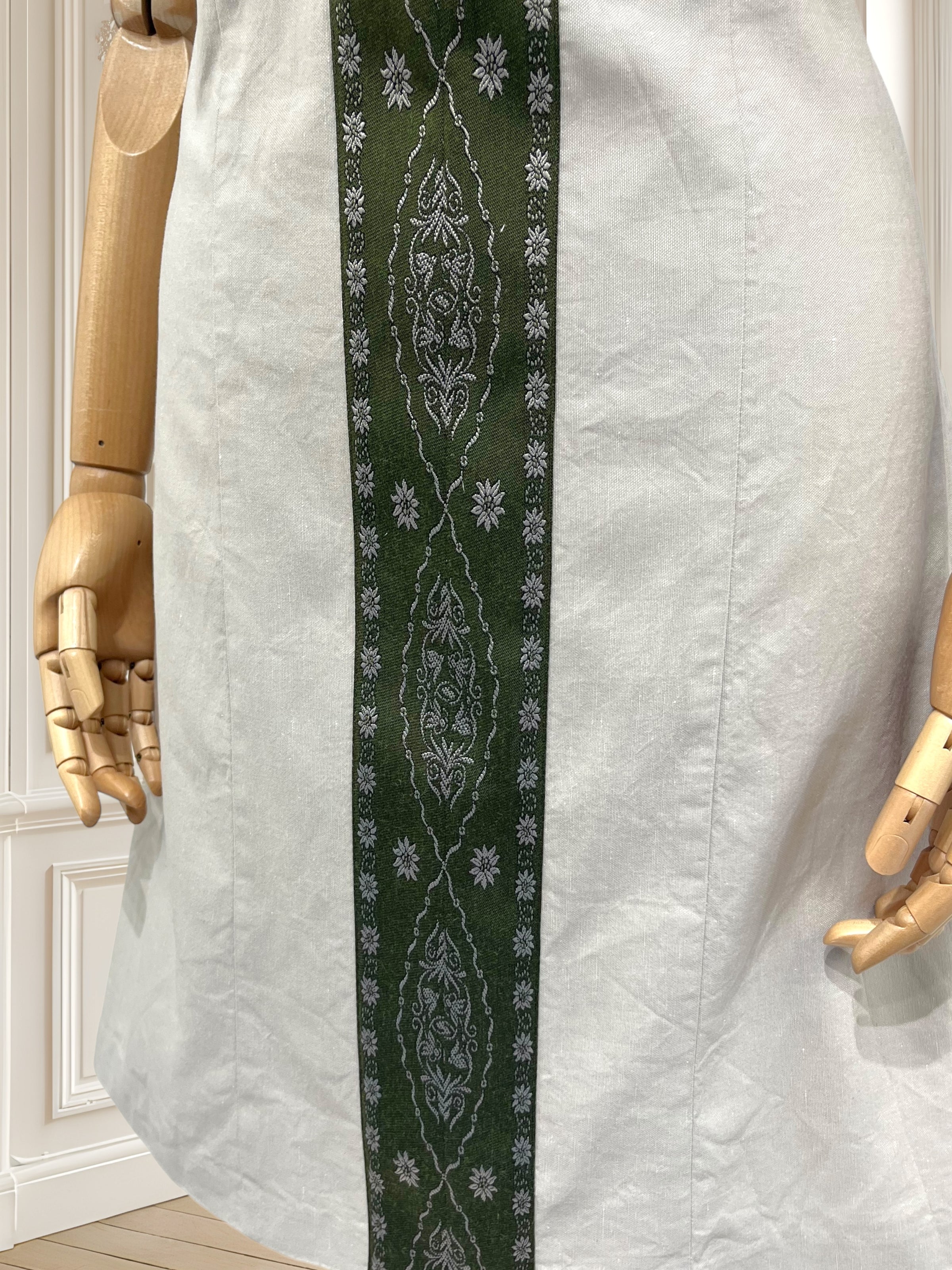 Rochie vintage din bumbac și in mărimea M