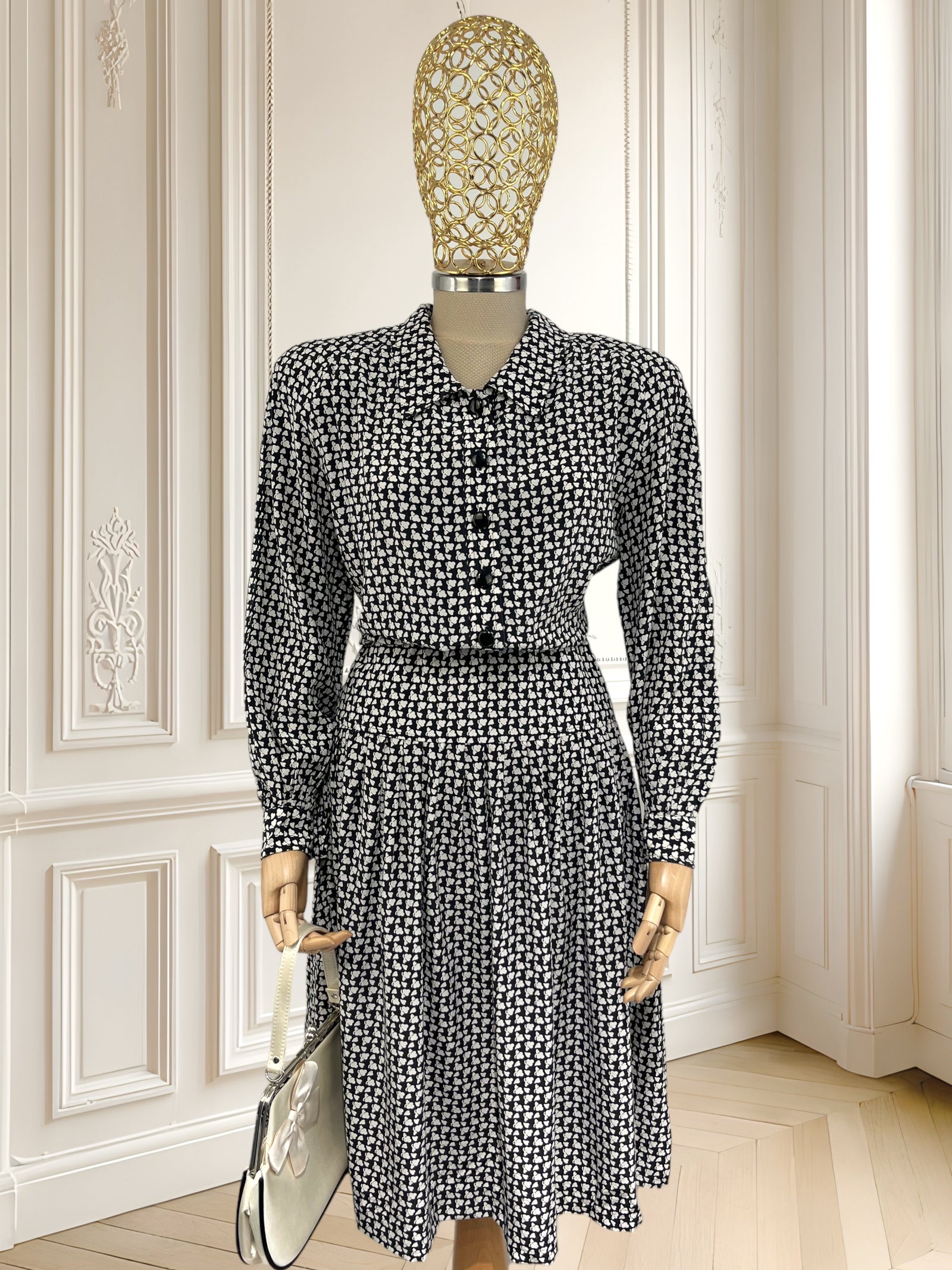 Rochie italienească din mătase naturală mărimea M