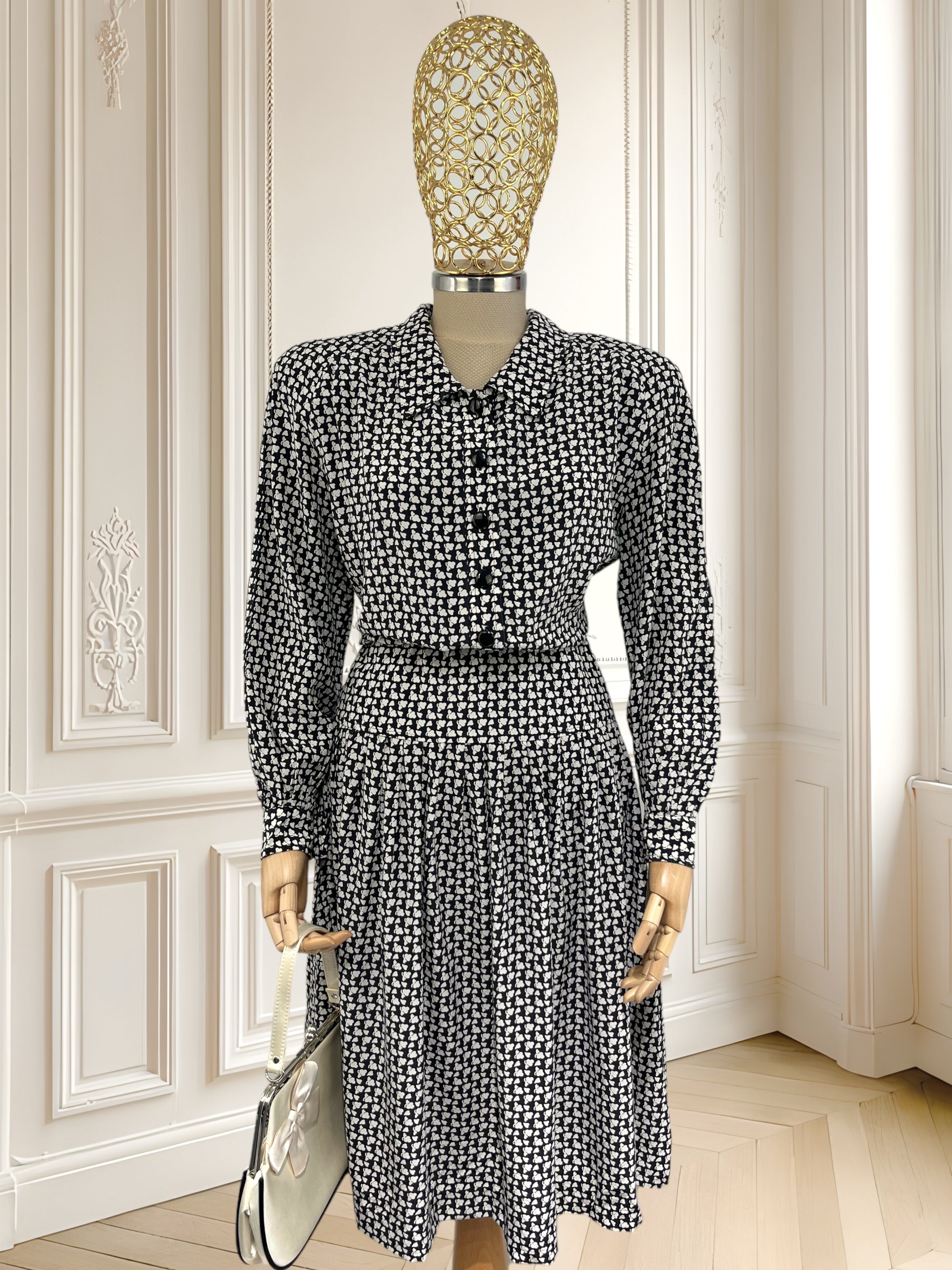 Rochie italienească din mătase naturală mărimea M