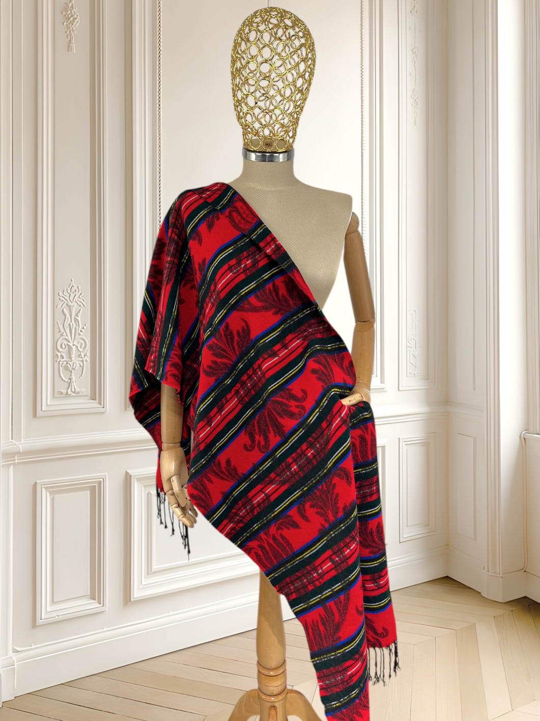 Fular din amestec de vâscoză