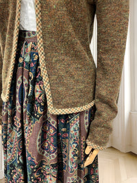 Cardigan vintage din lână și mohair mărimea M