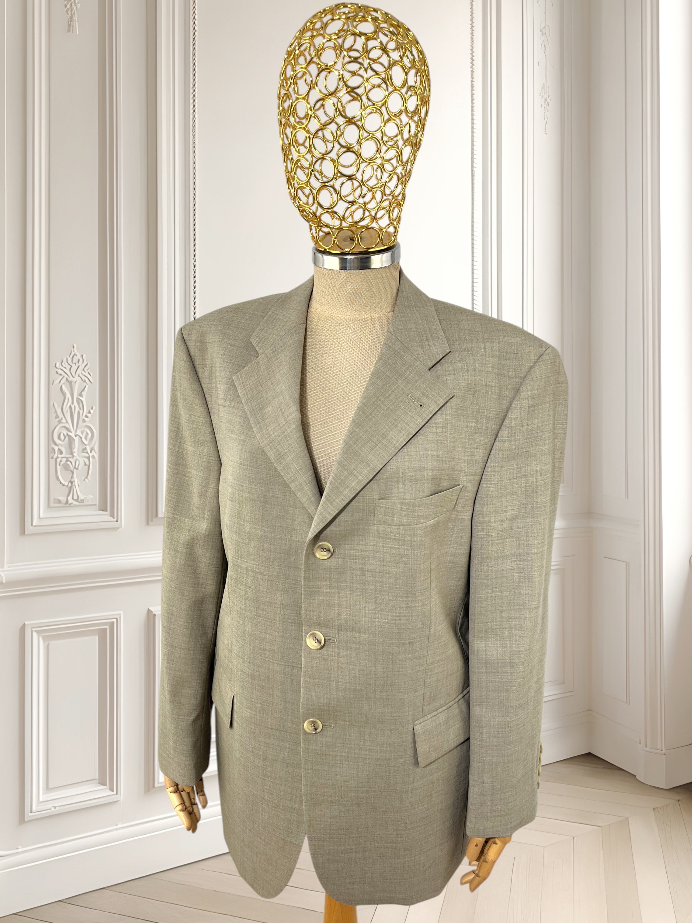 Sacou masculin din lână pură mărimea XL