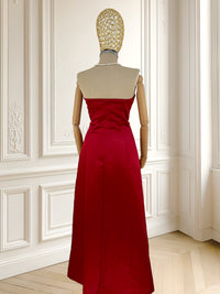 Rochie satinată de gală mărimea S