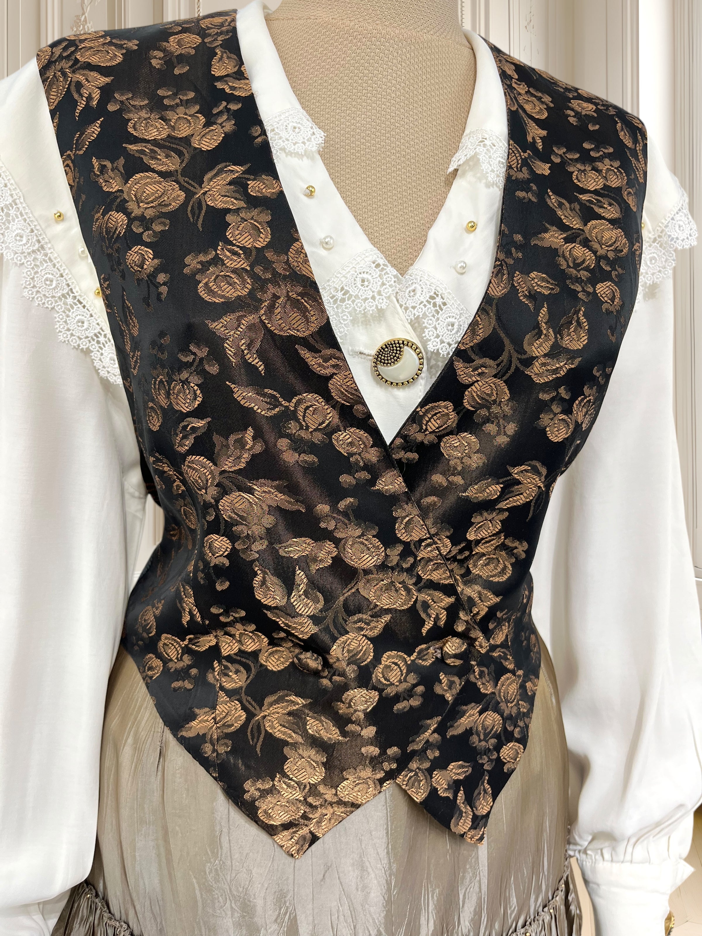 Vestă vintage de costum mărimea M