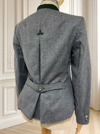 Sacou vintage din lână pură mărimea S