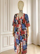 Încarcă imaginea în vizualizatorul Galerie, Compleu vaporos din pânză de bumbac potrivit pentru M/L
