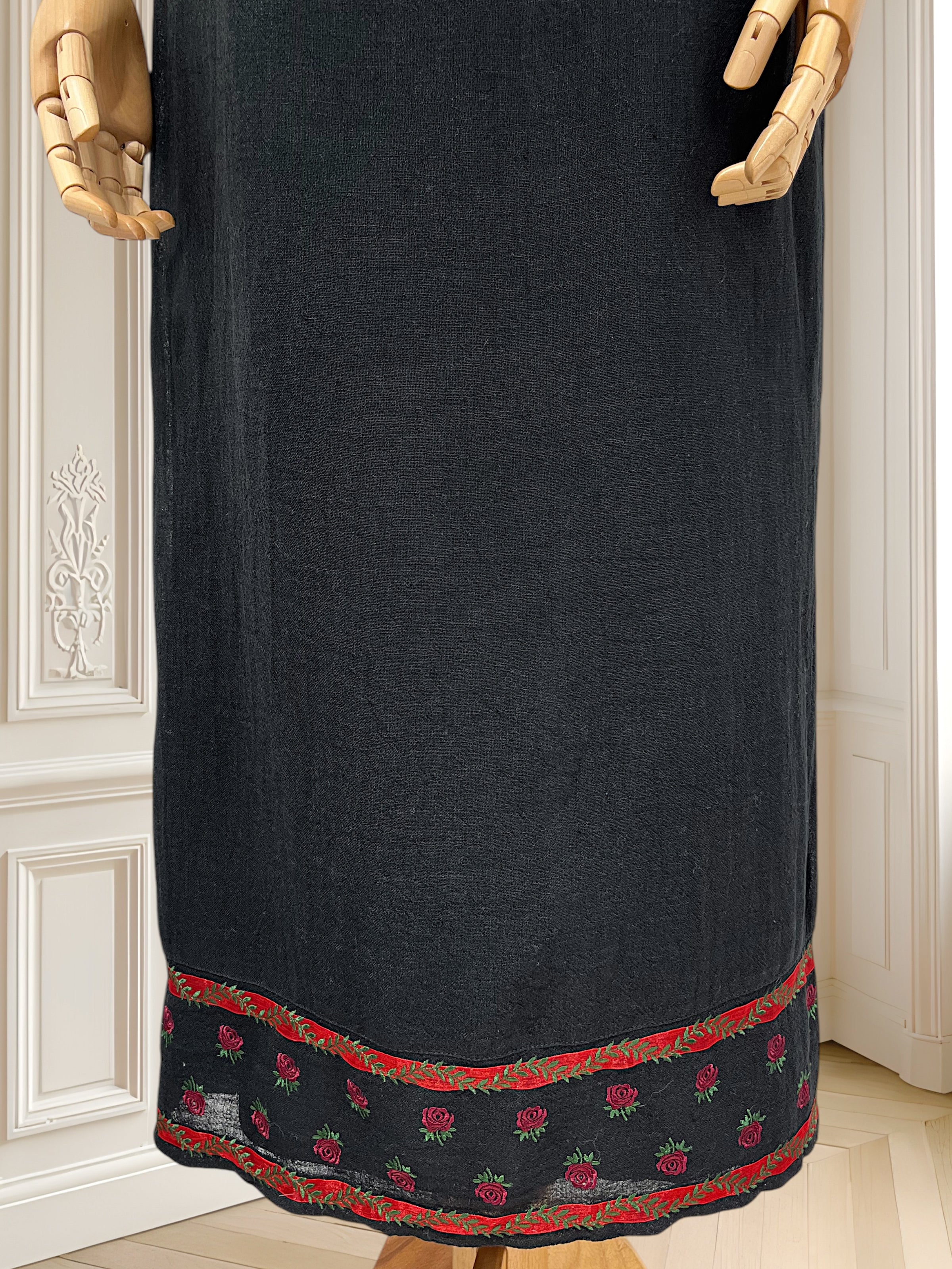 Rochie vintage din in mărimea S