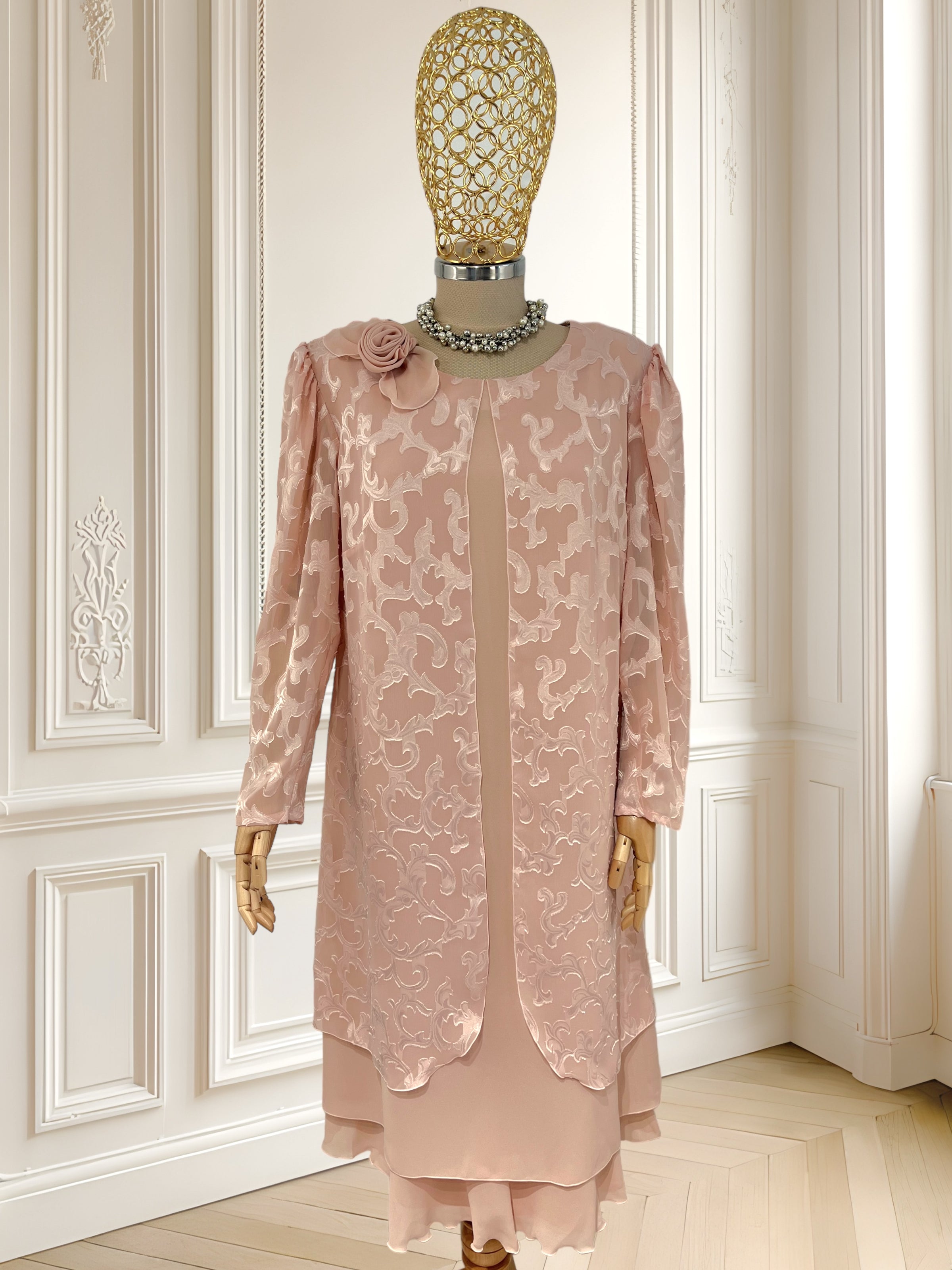 Rochie vintage cu croi drept mărimea L