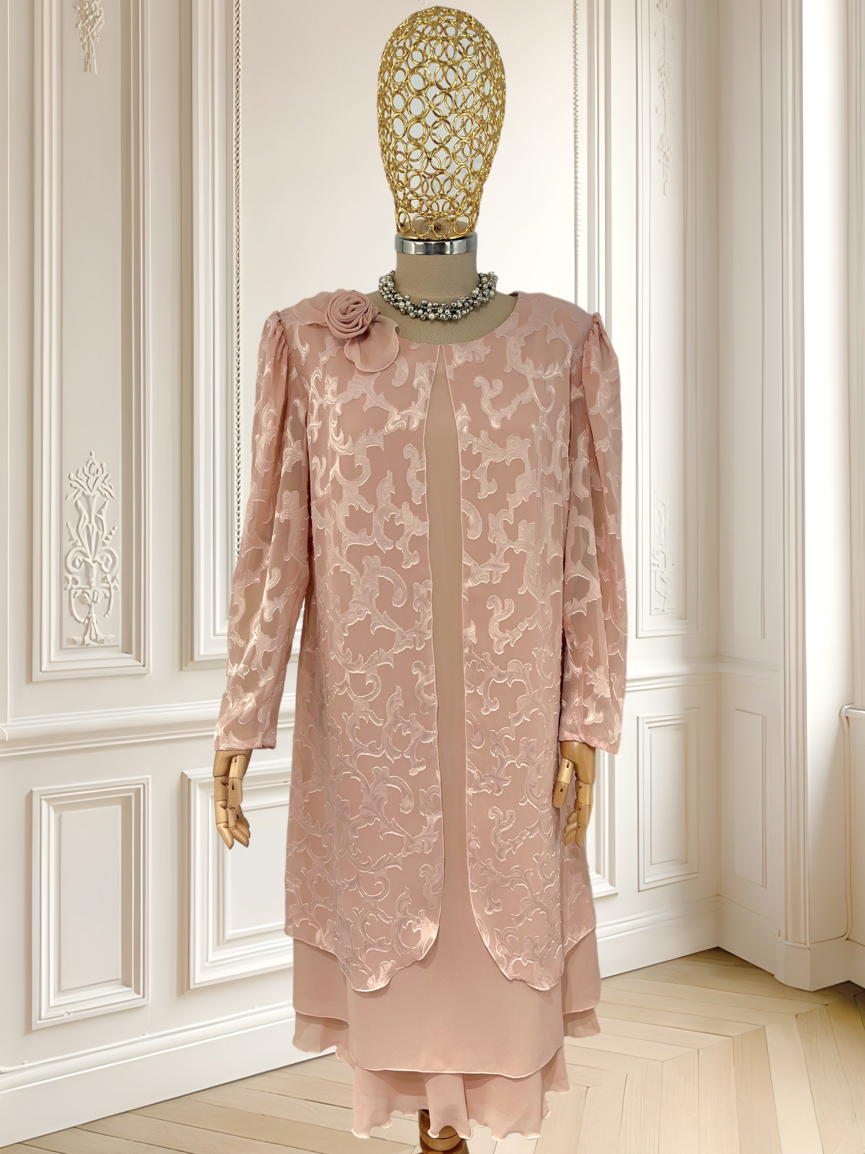 Rochie vintage cu croi drept mărimea L