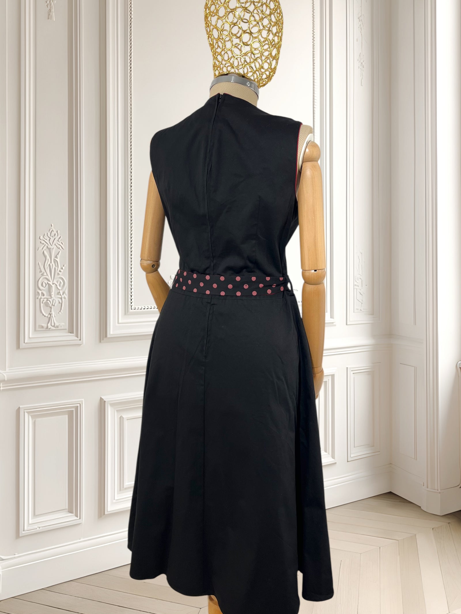 Rochie vintage cu talie accentuată mărimea M