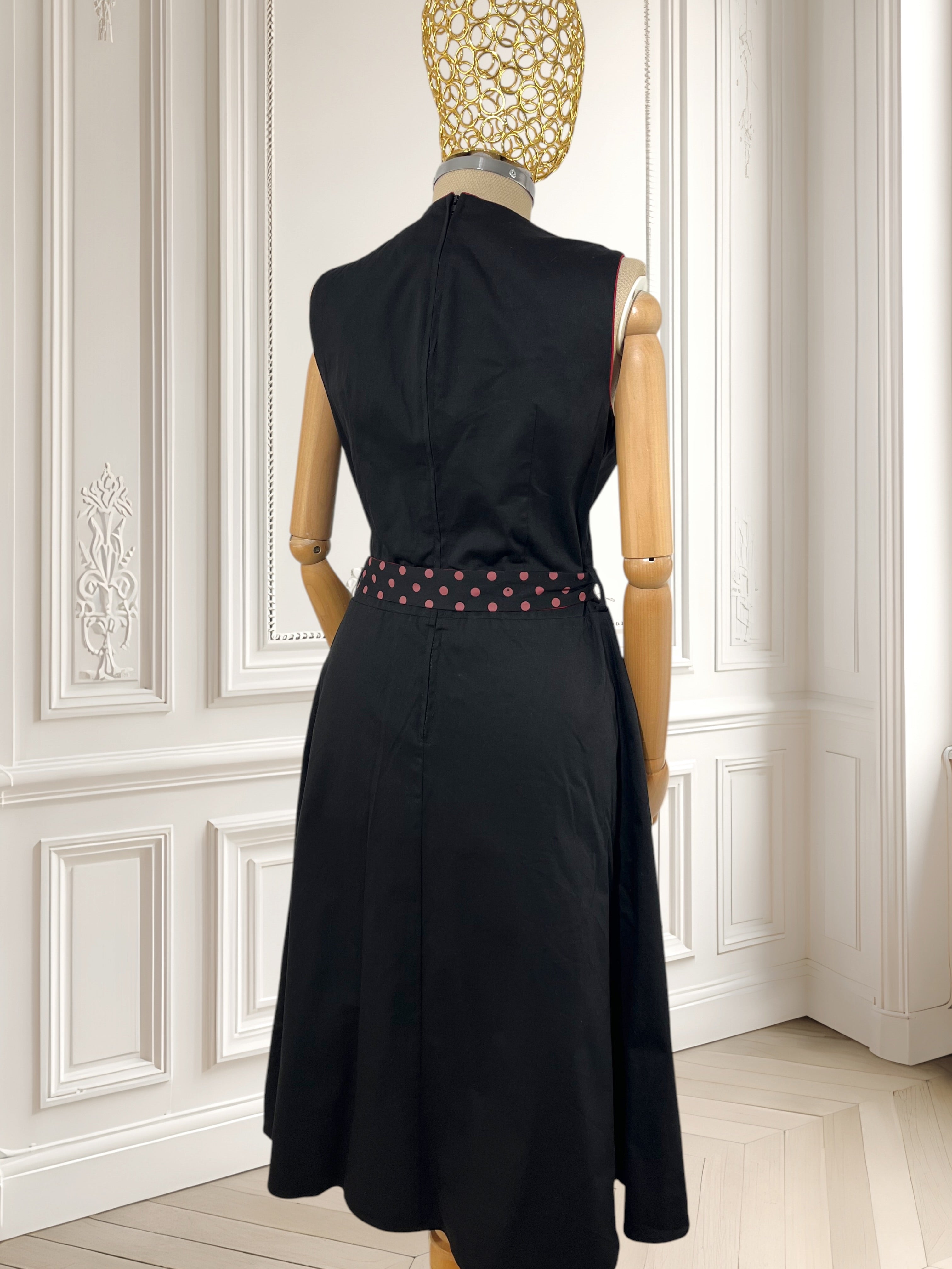 Rochie vintage cu talie accentuată mărimea M