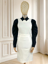 Rochie albă cambrată mărimea S
