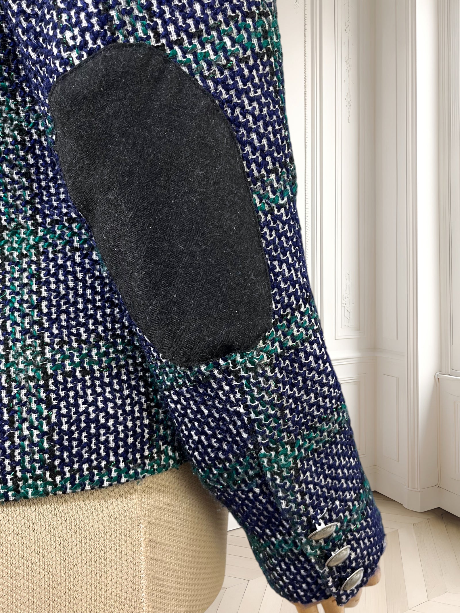 Sacou smart casual din tweed potrivit pentru XS/S
