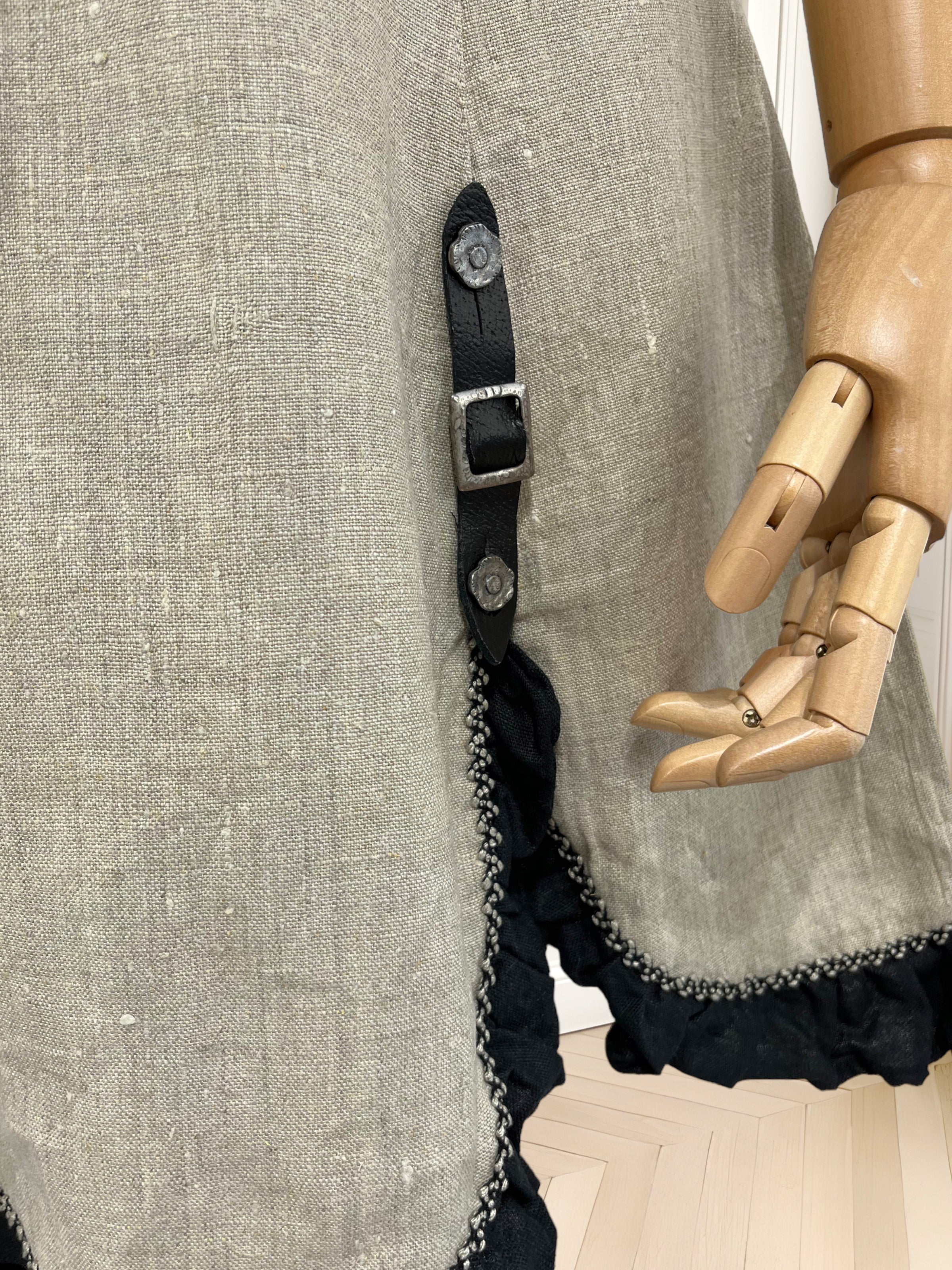 Rochie vintage din in mărimea S