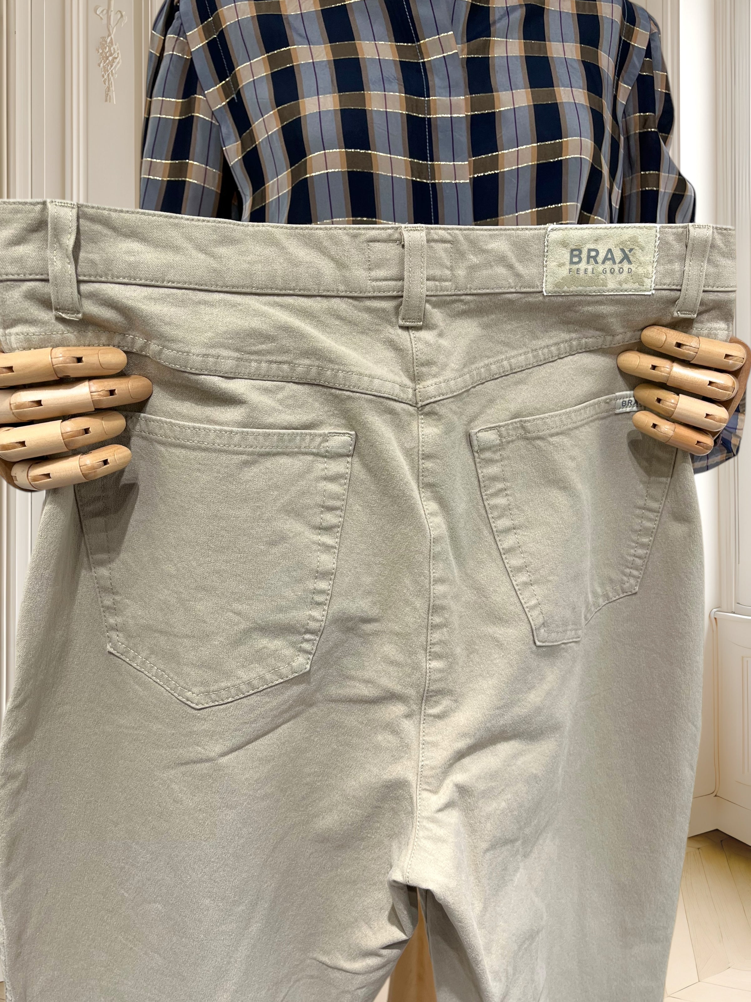Pantaloni vintage cu talie înaltă mărimea L