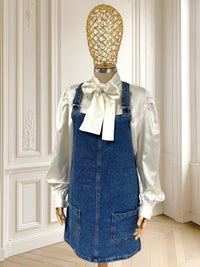 Rochie tip salopetă din denim mărimea M