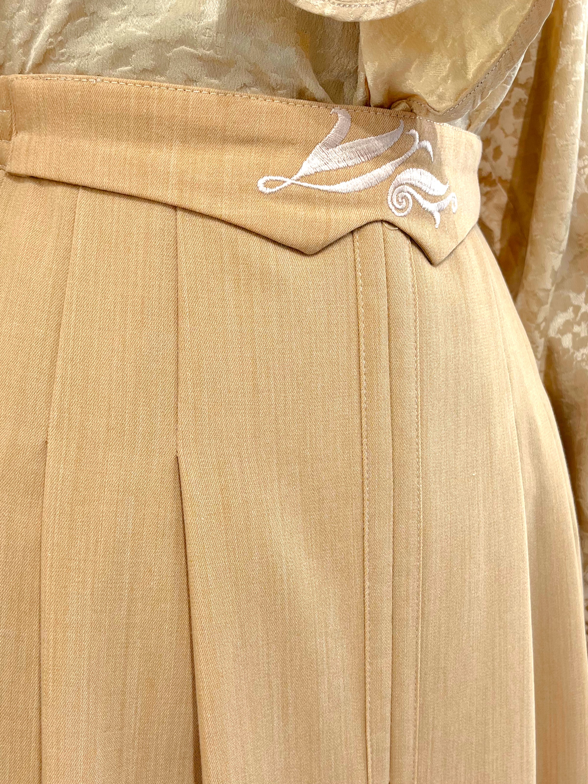 Compleu vintage din amestec de lână mărimea L