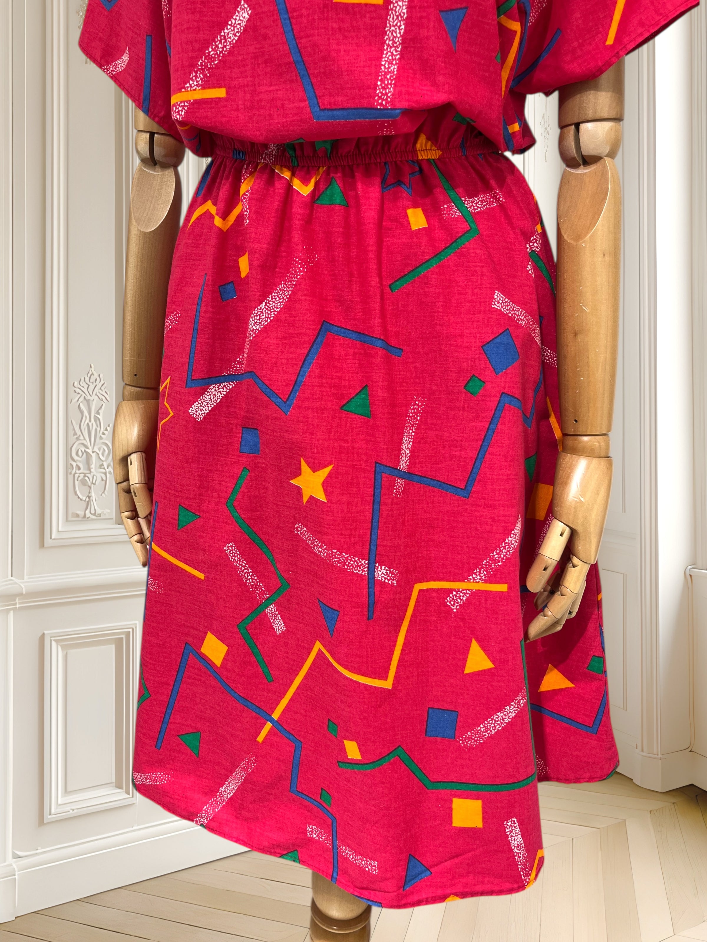 Rochie vintage din bumbac mărimea M