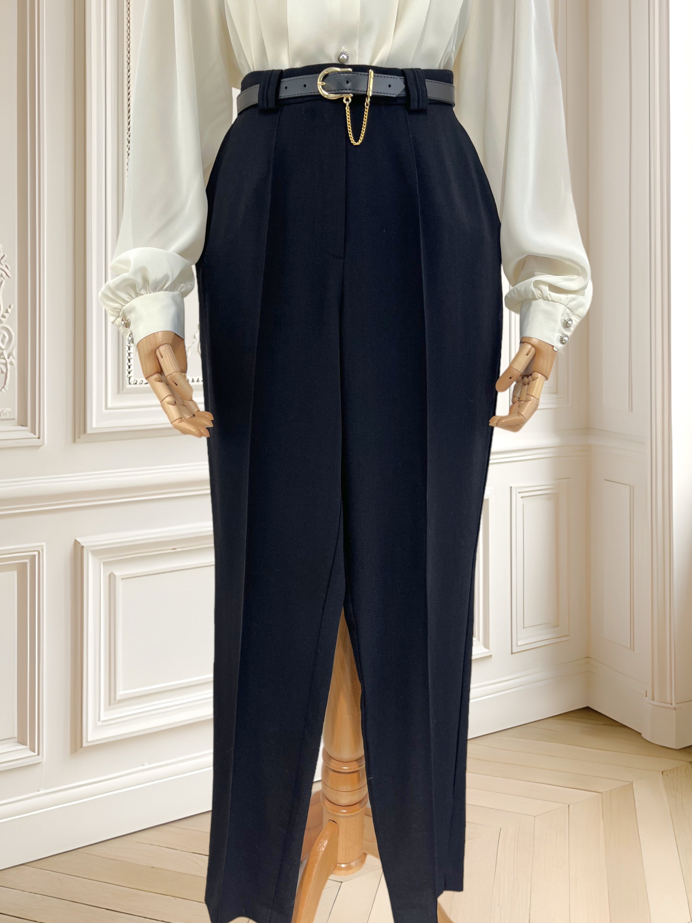 Pantaloni Gerry Weber din amestec de lână mărimea S
