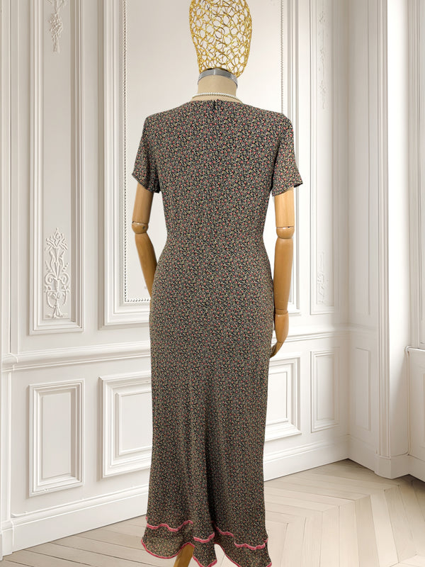 Rochie Laura Ashley din vâscoză mărimea M
