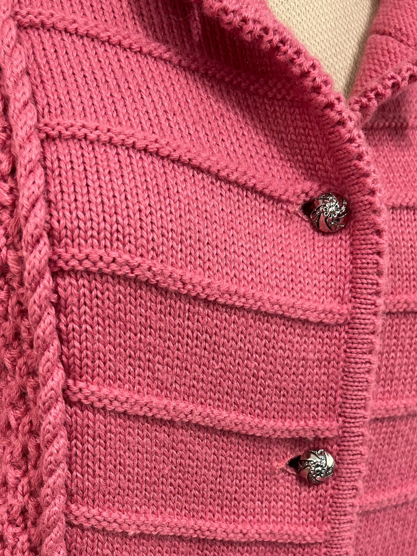 Cardigan vintage din amestec de lână mărimea L