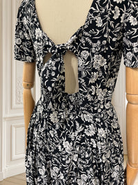 Rochie vintage din vâscoză potrivită pentru S/M