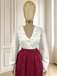 Cămașă vintage cu broderie mărimea XL