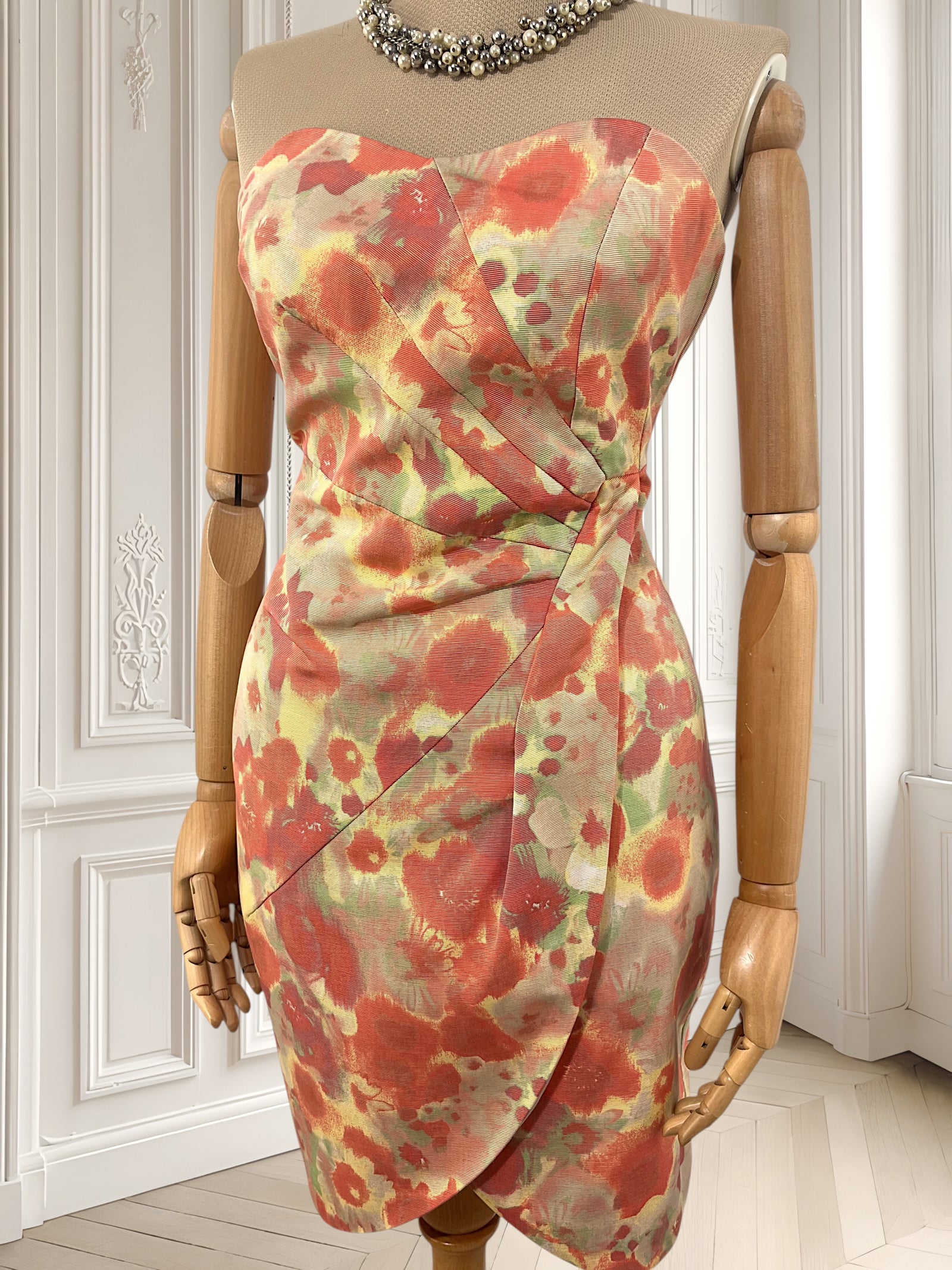 Rochie cu print floral mărimea S