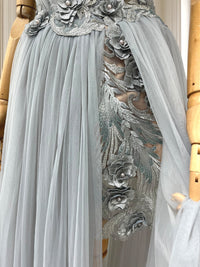 Rochie de seară deosebită din tulle mărimea S