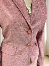 Încarcă imaginea în vizualizatorul Galerie, Sacou italienesc din brocart mărimea XS
