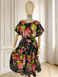 Rochie vintage din bumbac mărimea XL
