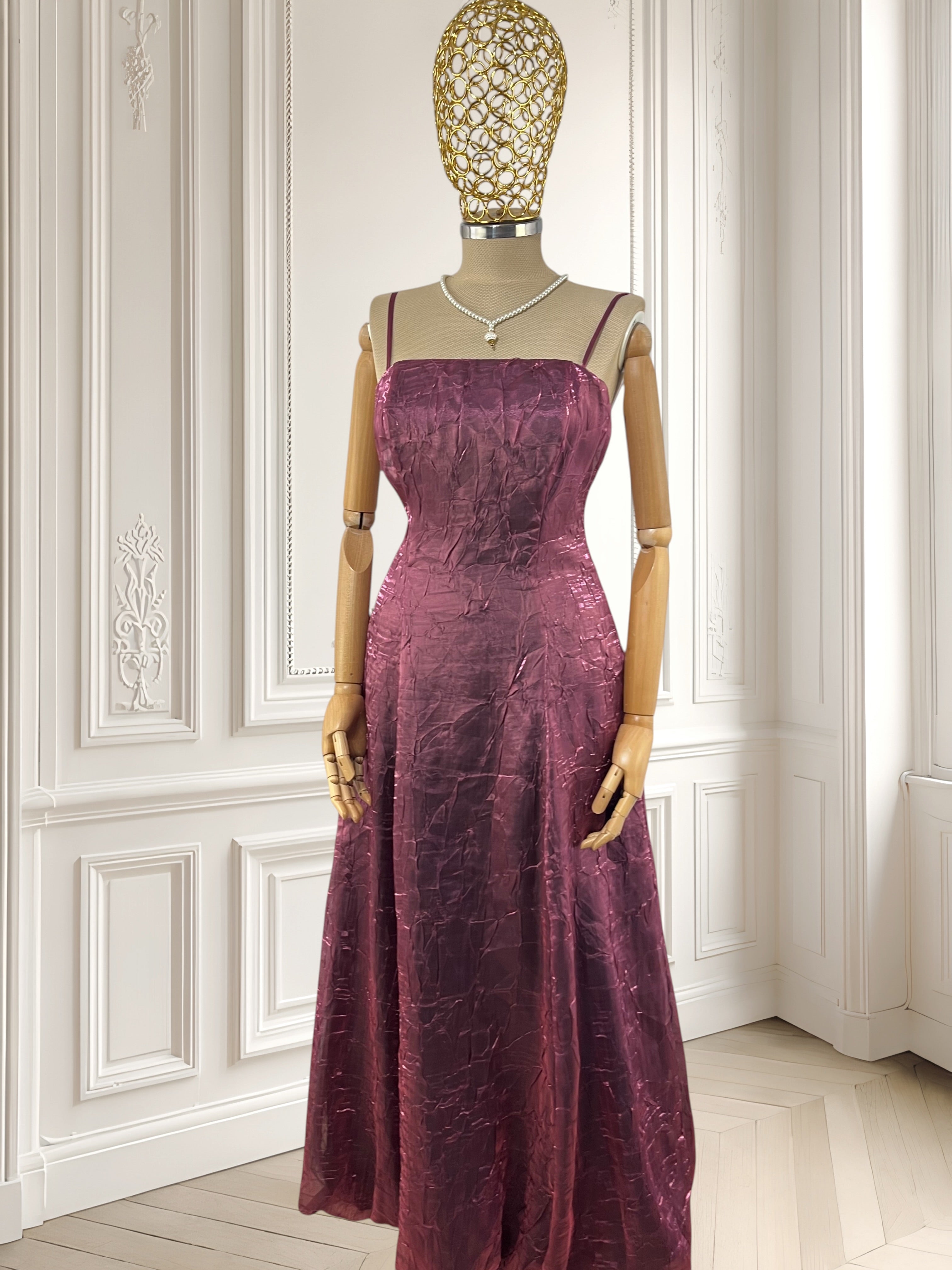 Rochie elegantă din organza mărimea S