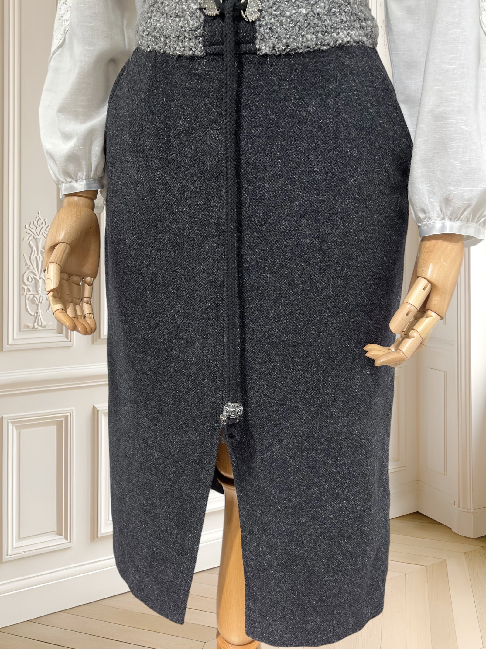 Rochie vintage din lână mărimea S