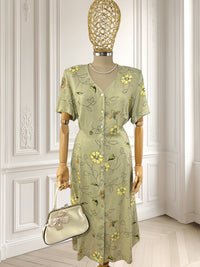 Rochie vintage din vâscoză mărimea XL