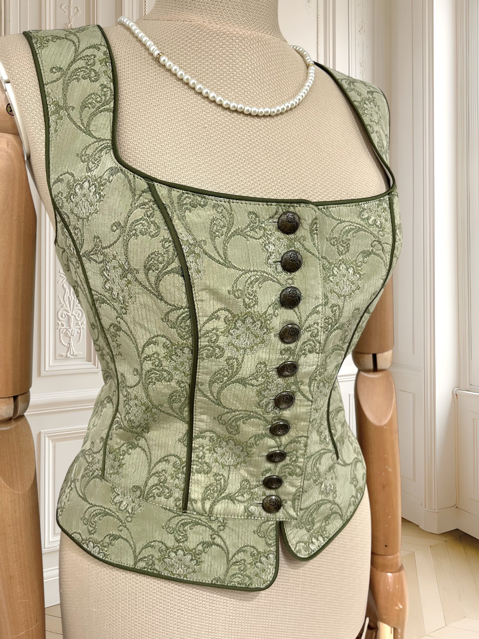 Top vintage olive mărimea M