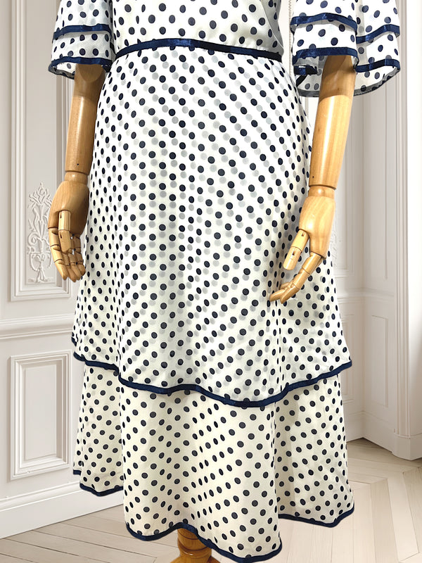 Rochie vintage cu buline mărimea M