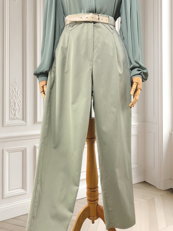 Pantaloni cu talie înaltă mărimea S