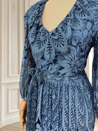 Rochie vintage de seară din dantelă mărimea S