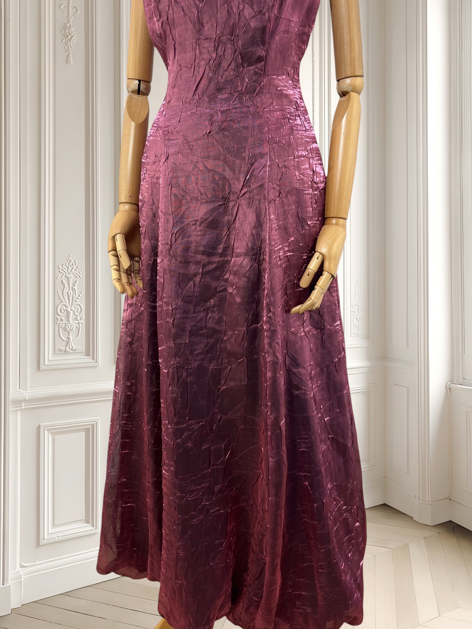 Rochie elegantă din organza mărimea S