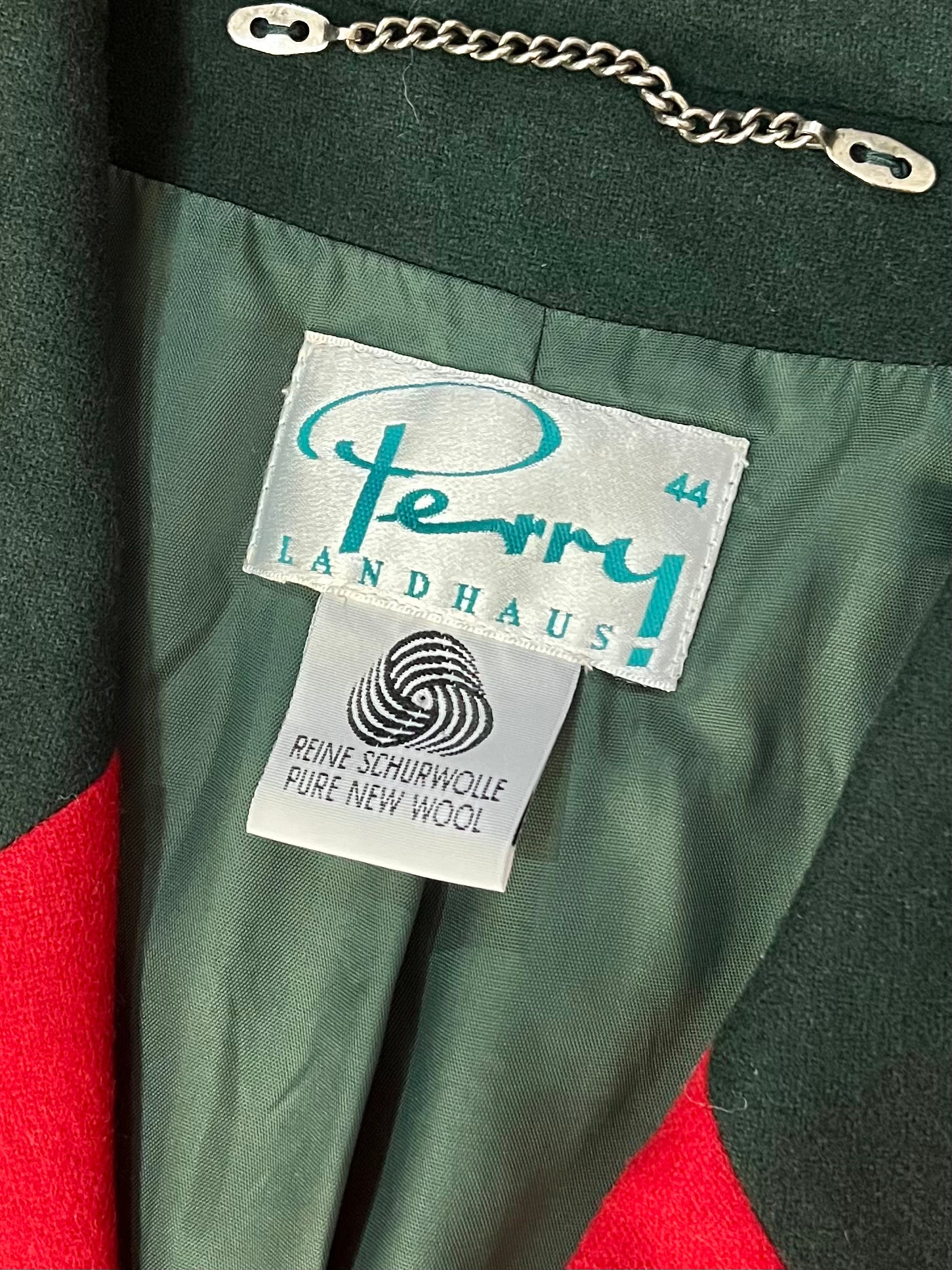 Sacou vintage din lână pură mărimea L