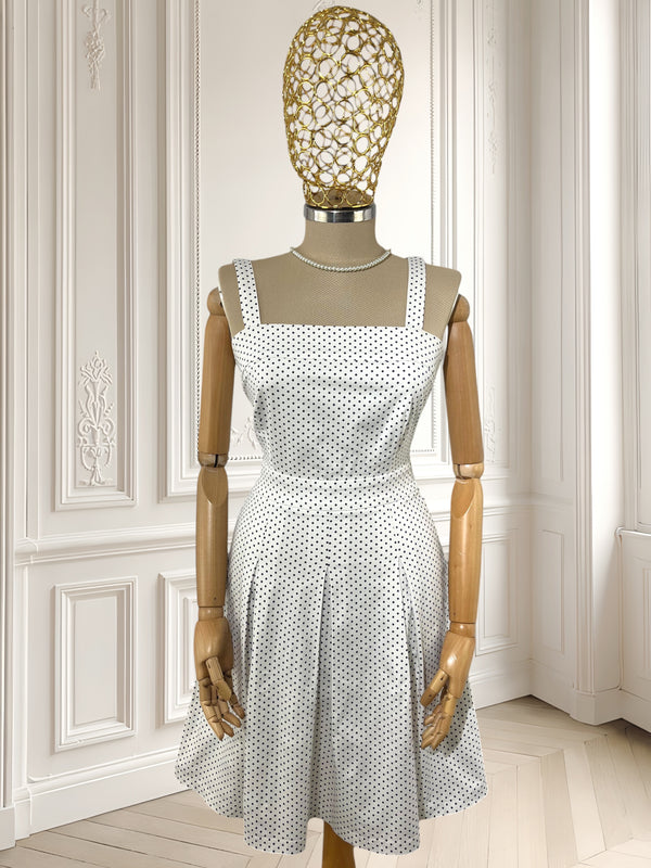 Rochie din bumbac cu buline mărimea S