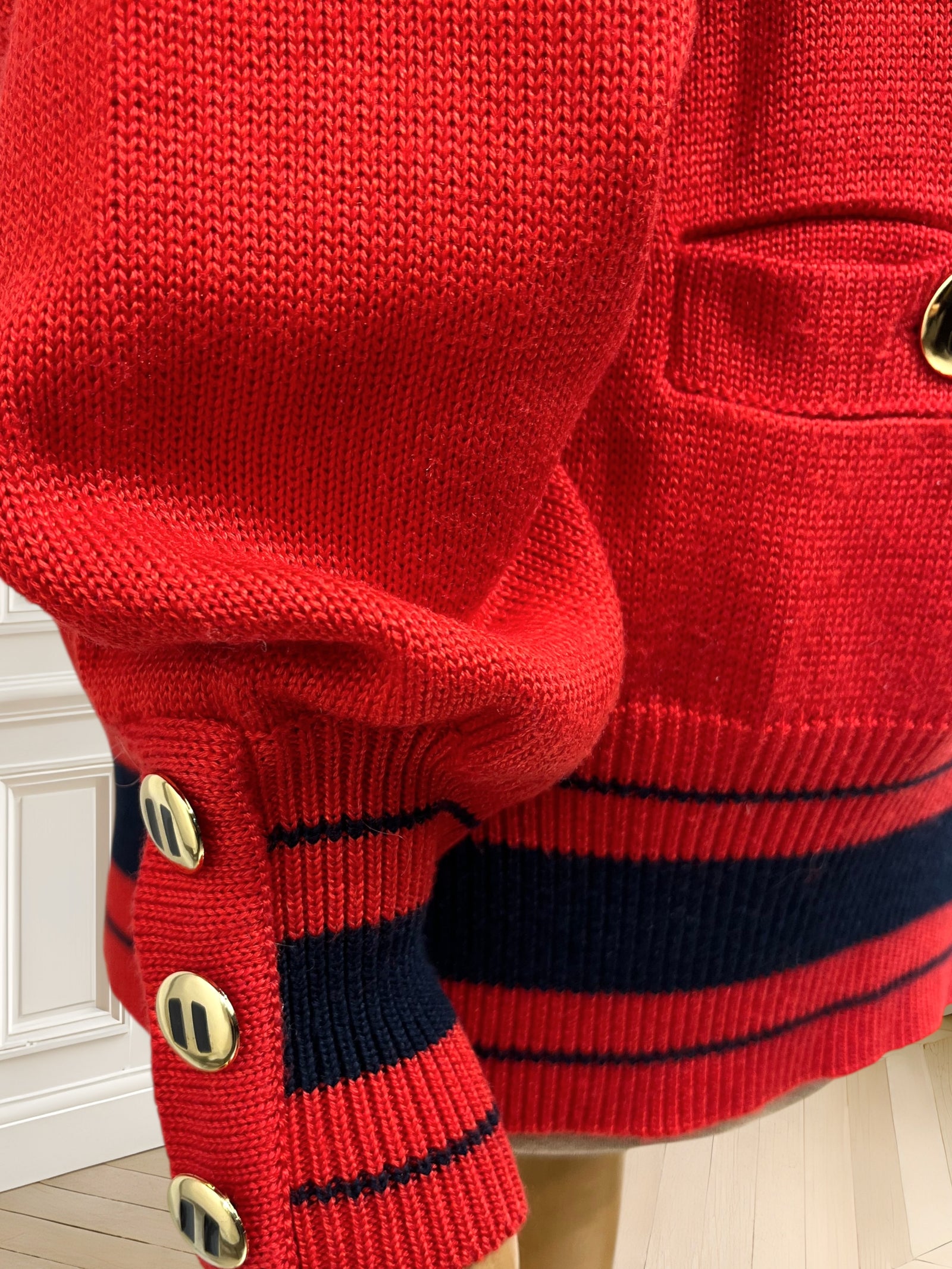 Cardigan vintage din amestec de bumbac mărimea XL