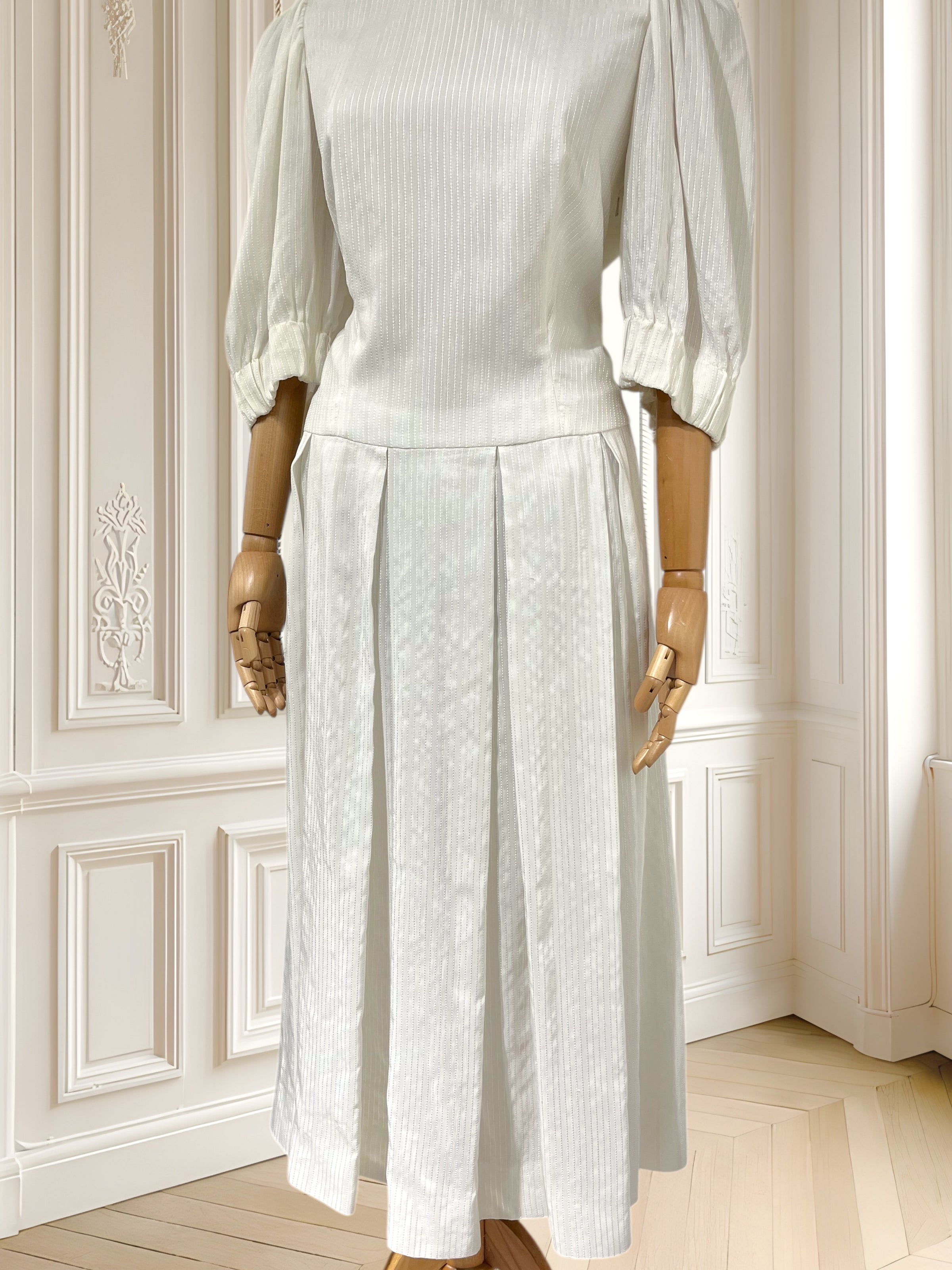 Rochie vintage lucrată manual mărimea L