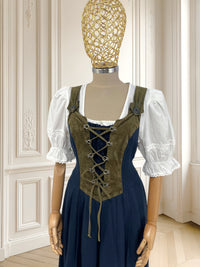 Rochie vintage din in mărimea M