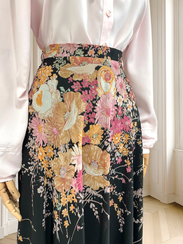 Fustă maxi cu print floral mărimea S
