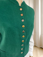 Încarcă imaginea în vizualizatorul Galerie, Vestă vintage din lână pură mărimea L
